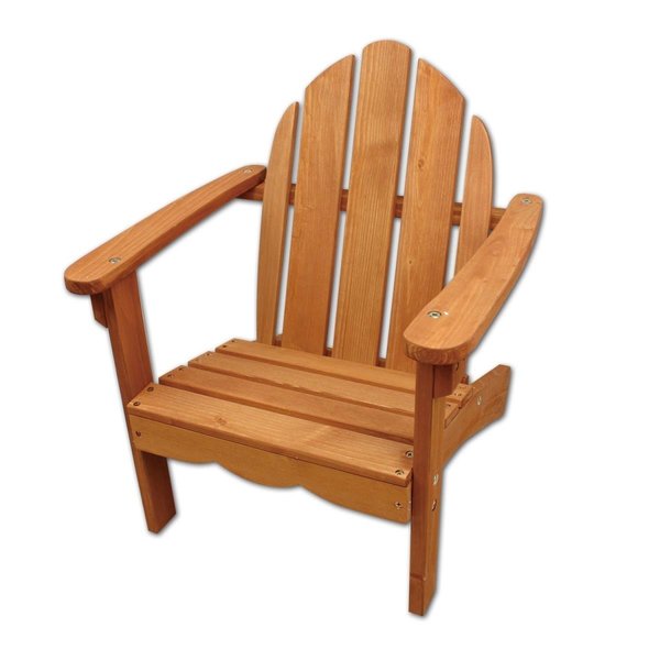 Homeware Homeware 1025 Wood Deck Chair; Brown 1025